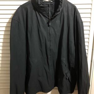 Mens Van Heusen XL Black Jacket